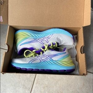 ASICS Gel-Excite 8 White Ocean Decay Running Shoes Size 6 1/2 New
